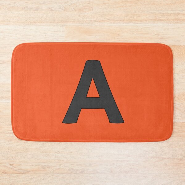 Item preview, letter a black designed and sold by ZiphGames.