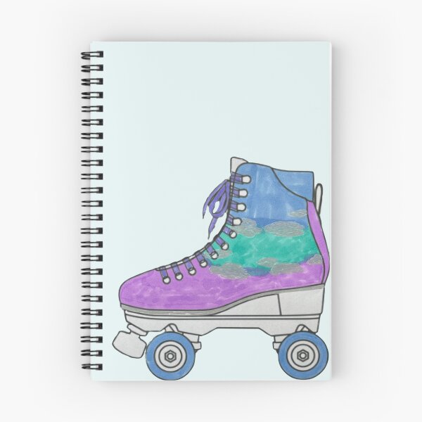 Artikelvorschau, Rollschuhe mit Zuckerwatte-Motiv entworfen und verkauft von AshleyMae-24.