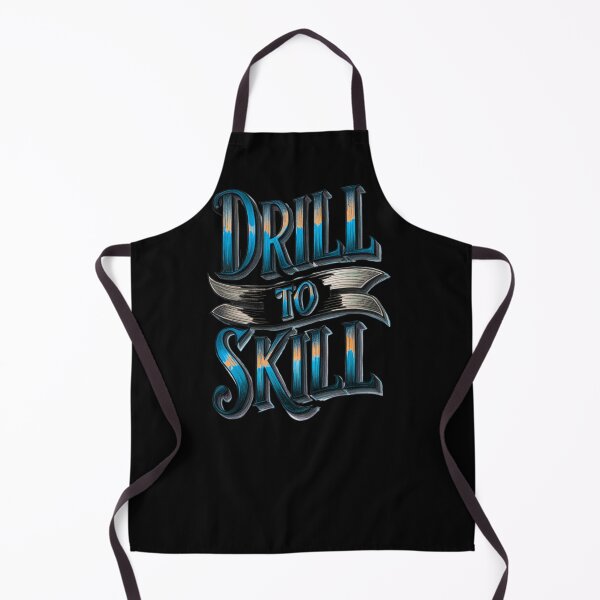 Item preview, Drill to Skill – Artistic Power Tool Design for Makers & Builders designed and sold by Design_Your_Day.