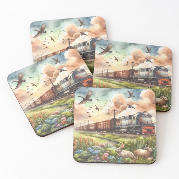 Item preview, Countryside Train designed and sold by CarolM.