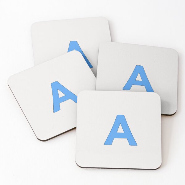 Item preview, letter a blue designed and sold by ZiphGames.