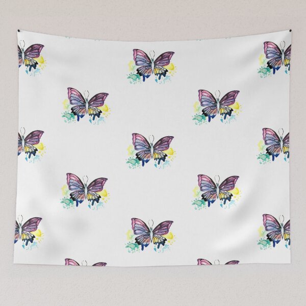 Item preview, Real art Colorful Butterfly watercolor designed and sold by Beeinbliss.