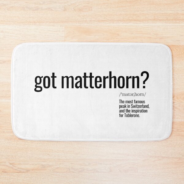 Item preview, got matterhorn? designed and sold by nature. electrified..