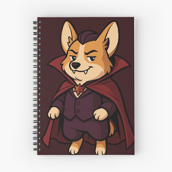 Item preview, Corgi von Strahd – Barovian Vampire Pup designed and sold by BarkandStick.