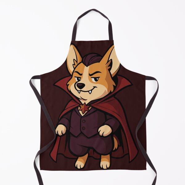 Item preview, Corgi von Strahd – Barovian Vampire Pup designed and sold by BarkandStick.