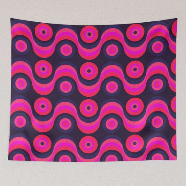 Item preview, Groovy 80's pattern: Retro Wave 1 designed and sold by muskitt.