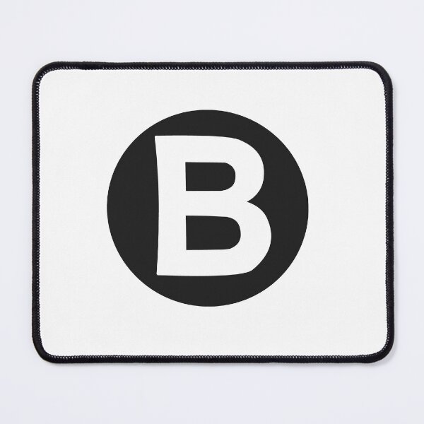 Item preview, letter b white designed and sold by ZiphGames.