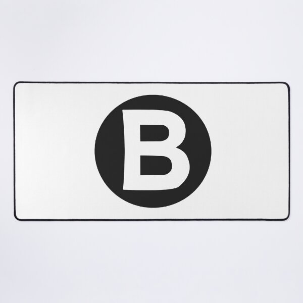 Item preview, letter b white designed and sold by ZiphGames.
