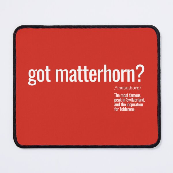 Item preview, got matterhorn? designed and sold by nature. electrified..