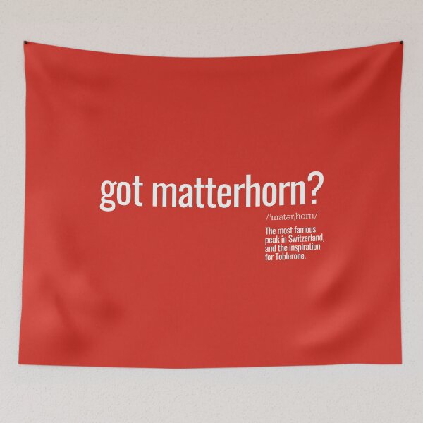 Item preview, got matterhorn? designed and sold by nature. electrified..