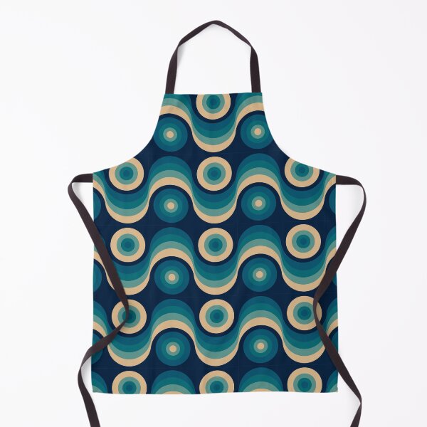 Item preview, Groovy 70's pattern: Blue Wave designed and sold by muskitt.