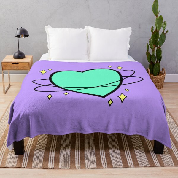Item preview, Heart Planet - Green & Black designed and sold by TheeForestFox Shop.
