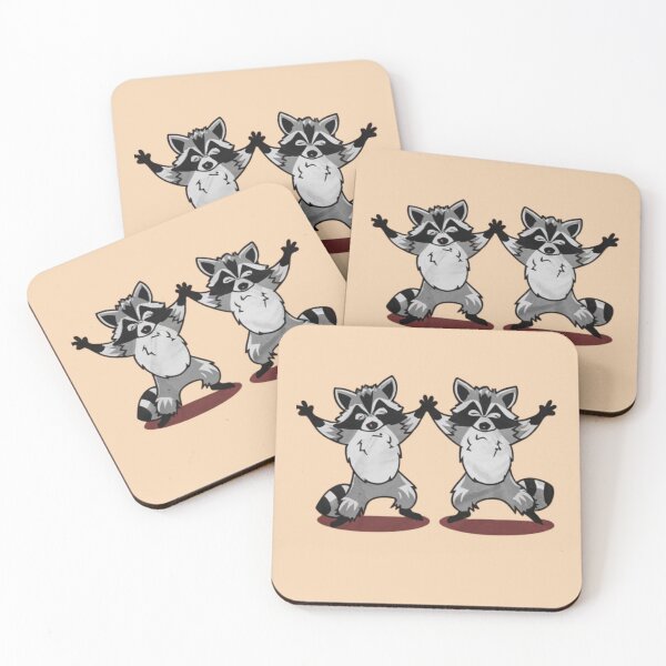 Item preview, Dancing Raccoons designed and sold by 123ks.
