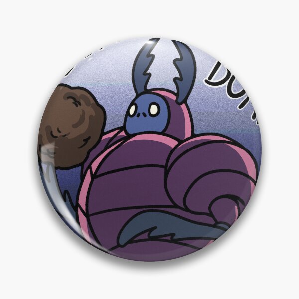 Item preview, Hollow Knight - Dung Defender Sticker designed and sold by unluckydante.