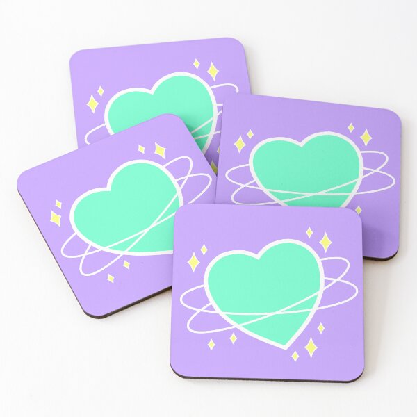 Item preview, Heart Planet - Green & White designed and sold by TheeForestFox Shop.