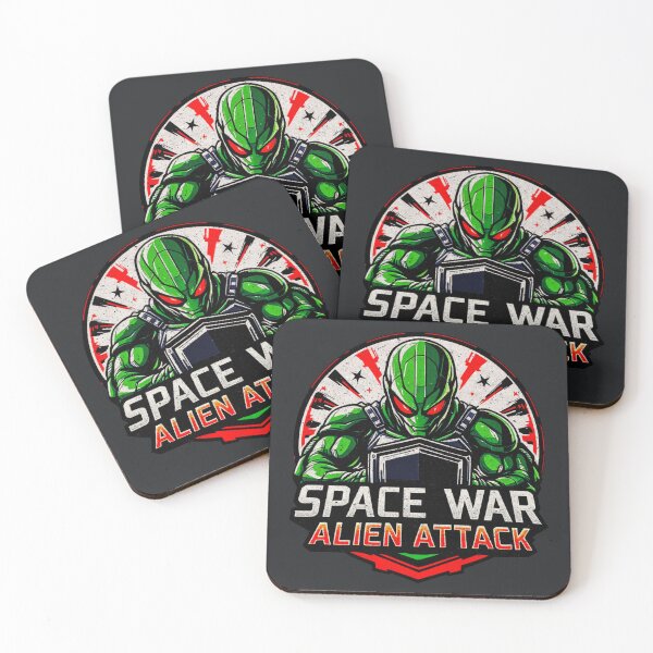 Item preview, Space War: Alien Attack – Tactical Invasion Force Art designed and sold by SteadyRolling.