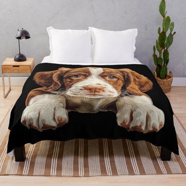 Item preview, Brittany Spaniel Puppy designed and sold by VelvetRoom.