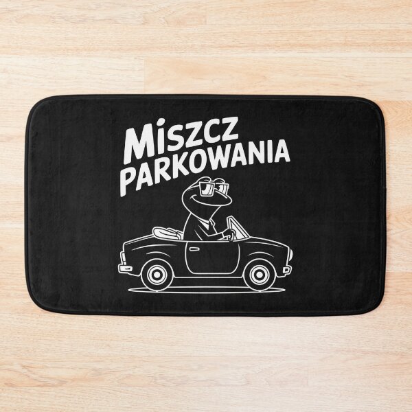 Item preview, Miszcz Parkowania (Mistrz) Funny Frog Polish Driver designed and sold by Anniko Art Studio.