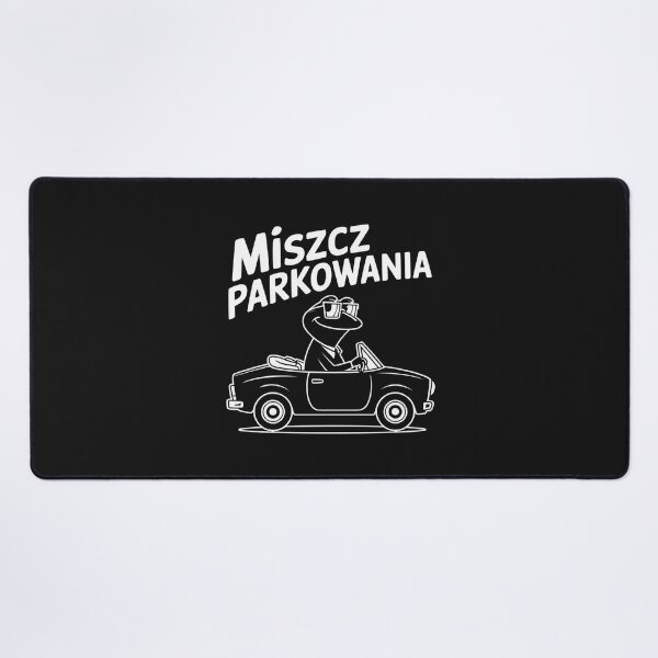 Item preview, Miszcz Parkowania (Mistrz) Funny Frog Polish Driver designed and sold by Anniko Art Studio.