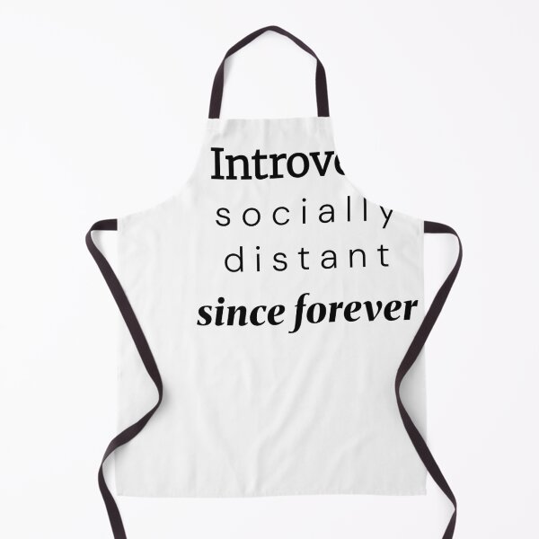 Item preview, Introvert – Socially Distant Since Forever (Funny Quote) designed and sold by VirginieSan.