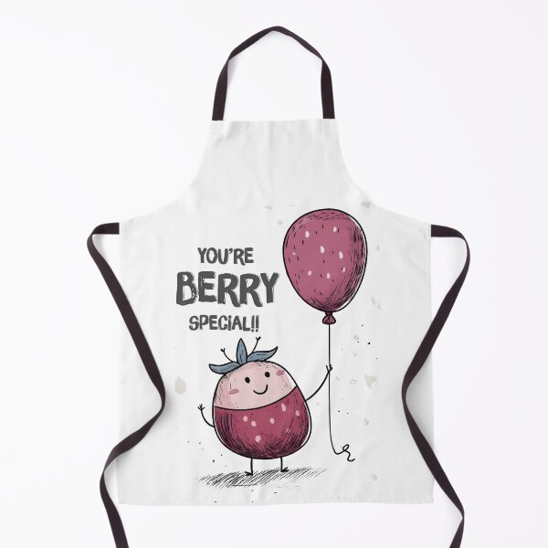 Item preview, You’re Berry Special!! – A Sweet Pink Pick-Me-Up with Balloons and Big Smiles designed and sold by FUNqoosh.