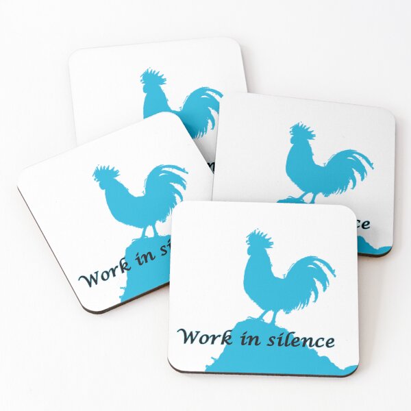 Item preview, work in silence, reach your goal designed and sold by Chromiac.