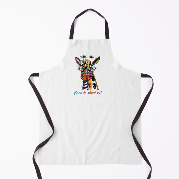 Item preview, Born to Stand Out – Funny, colorful giraffe with character | Cool design for individualists and animal lovers designed and sold by KolbaVison.