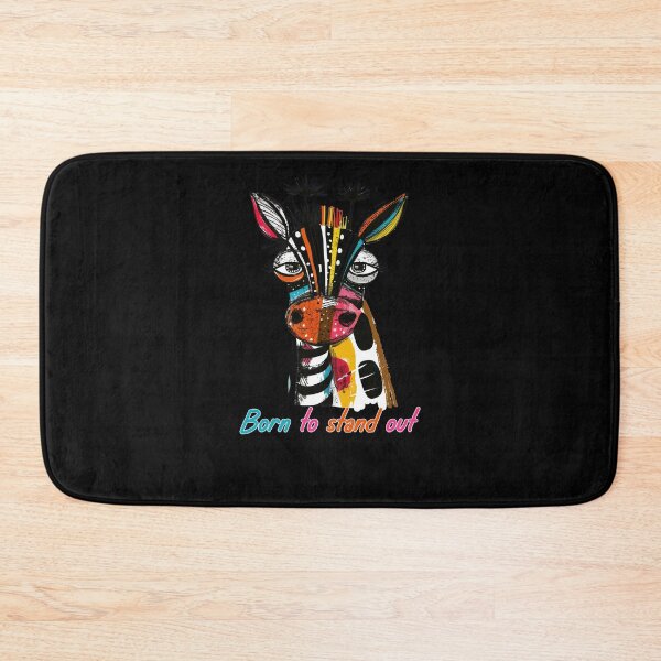 Item preview, Born to Stand Out – Funny, colorful giraffe with character | Cool design for individualists and animal lovers designed and sold by KolbaVison.