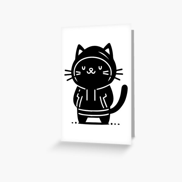 Artikel-Vorschau von Hoodie Katze – Mysteriöse introvertierte Katzenmama Shirt, designt und verkauft von denissmartin2020 ..