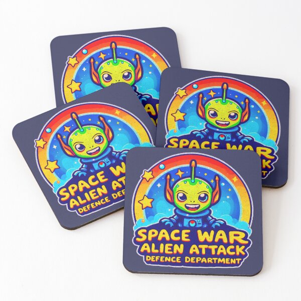 Item preview, Space War – Alien Attack Defence Department designed and sold by SteadyRolling.