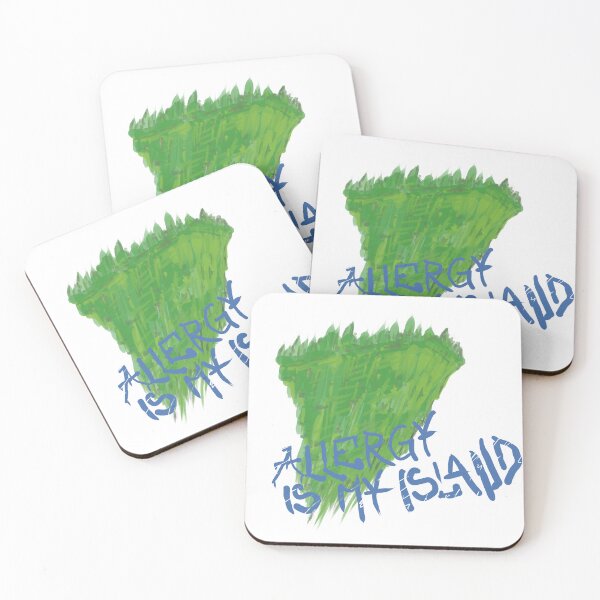 Item preview, Allergy is my island  designed and sold by GregorProjector.