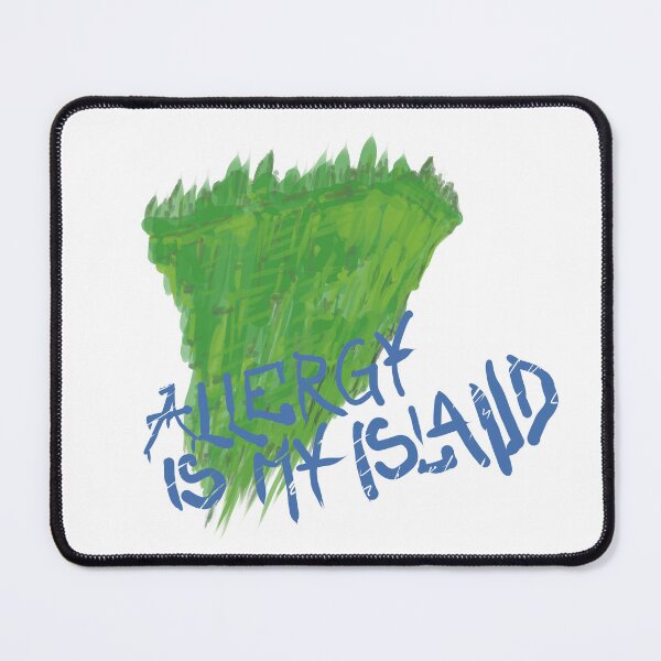 Item preview, Allergy is my island designed and sold by GregorProjector.