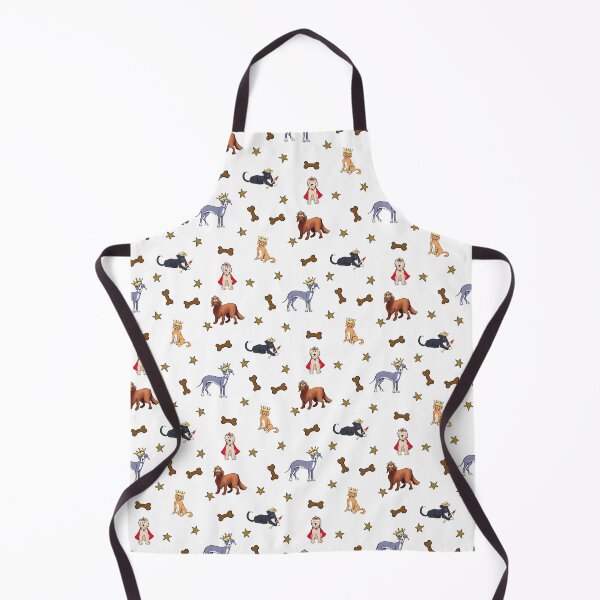 Item preview, Royal King Dog Pattern with Crowns, Stars and Bones designed and sold by Katherine Mills .