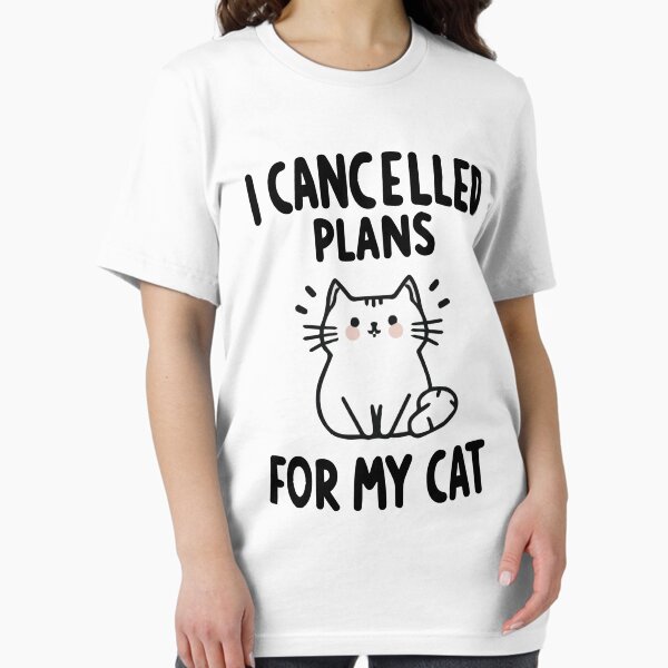 Artikel-Vorschau von Ich habe Pläne für meine Katze abgesagt – Lustiges Katzen-Ausrede-Shirt, designt und verkauft von denissmartin2020 ..