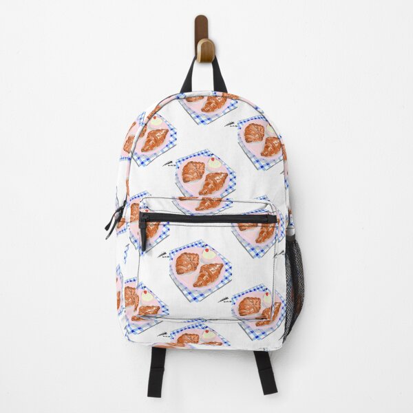 Item preview, Sweet morning harmony – digital art of a tempting croissant breakfast designed and sold by Ghxna.