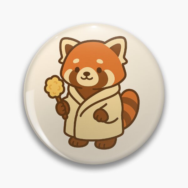 Item preview, Red Panda Wrapped in Towel After Bath designed and sold by BraveLittleSteps.