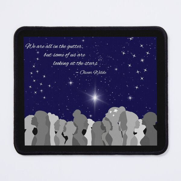 Item preview, Oscar Wilde: We Are All in the Gutter designed and sold by EJVisuals.