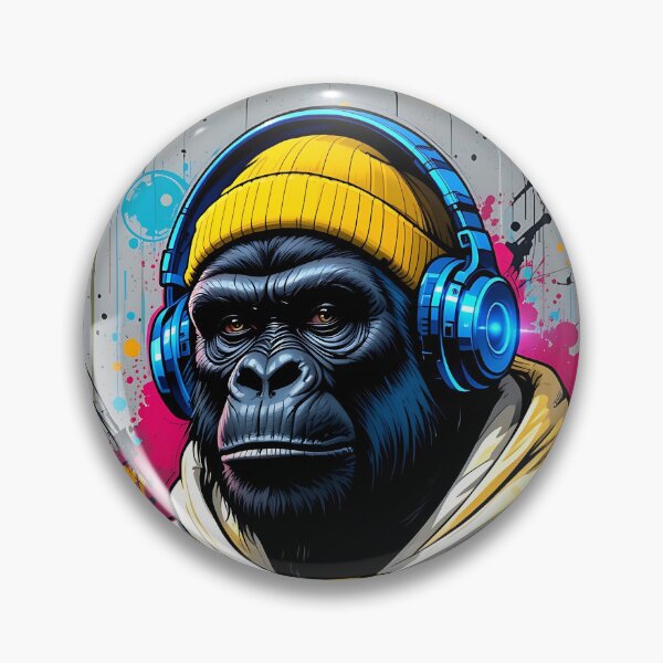 Item preview, Cool Gorilla Street Art designed and sold by Dino-Lune.