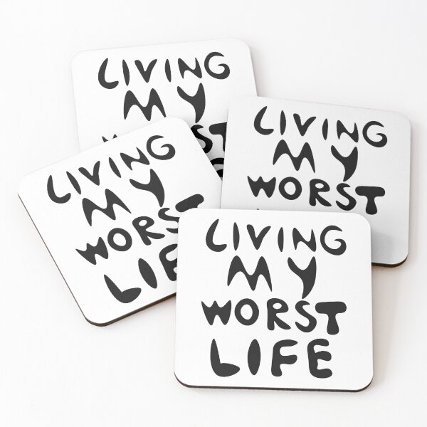 Item preview, Living My Worst Life designed and sold by IKDG.