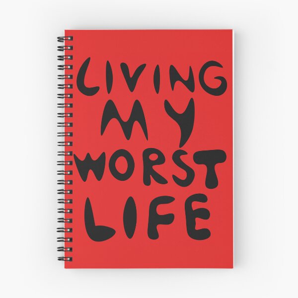 Item preview, Living My Worst Life (Red) designed and sold by IKDG.