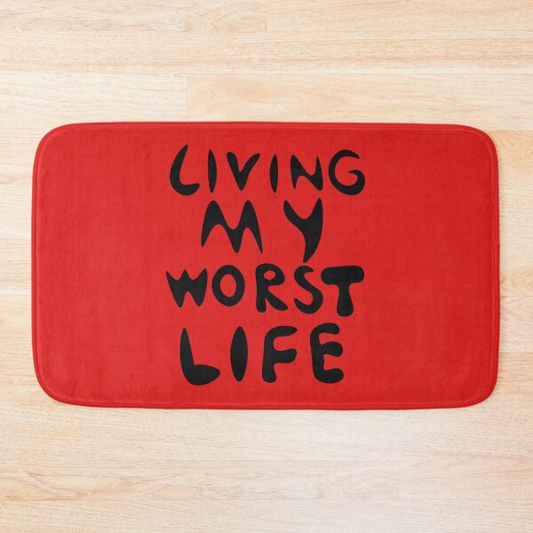 Item preview, Living My Worst Life (Red) designed and sold by IKDG.