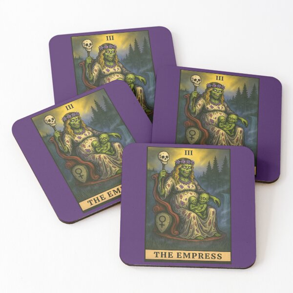 Item preview, The Empress - Zombie Tarot Collection designed and sold by The Final Girl Club .