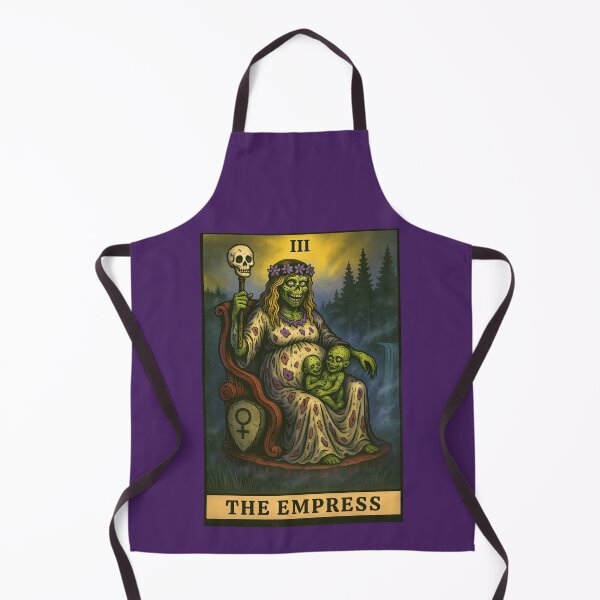 Item preview, The Empress - Zombie Tarot Collection designed and sold by The Final Girl Club .