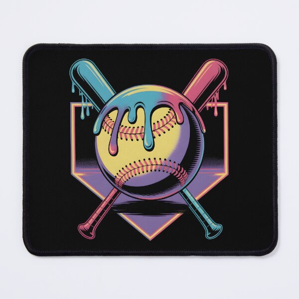 Item preview, Baseball Dripping Ice Cream Drip Youth Boys Baseball designed and sold by AniArtPL.