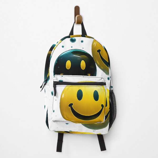 Item preview, "Joyful Depths – Smiley Balloons Rising Through Light" designed and sold by SoulPrints by Beata.