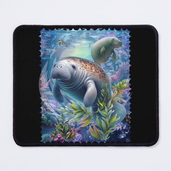 Item preview, Manatees designed and sold by Karen Wood.