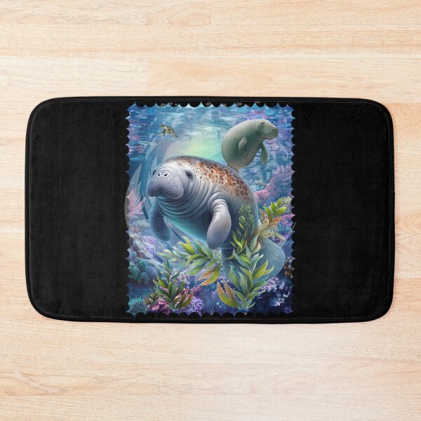 Item preview, Manatees designed and sold by Karen Wood.