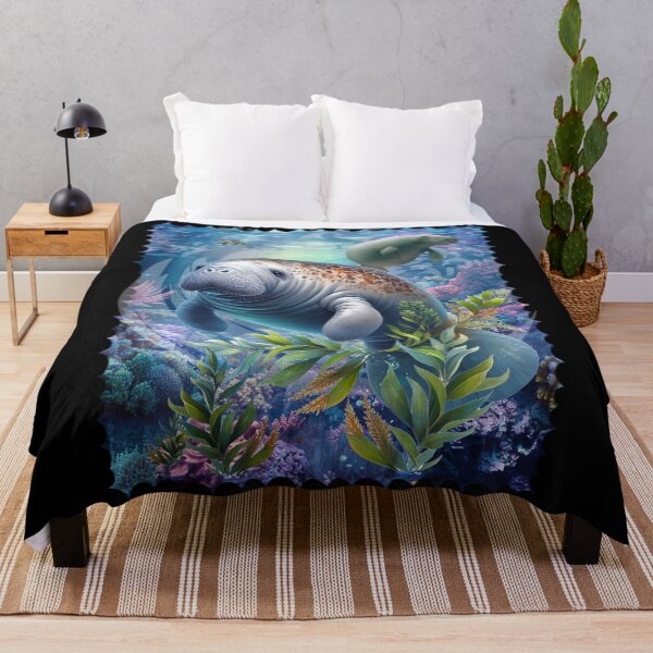 Item preview, Manatees designed and sold by Karen Wood.