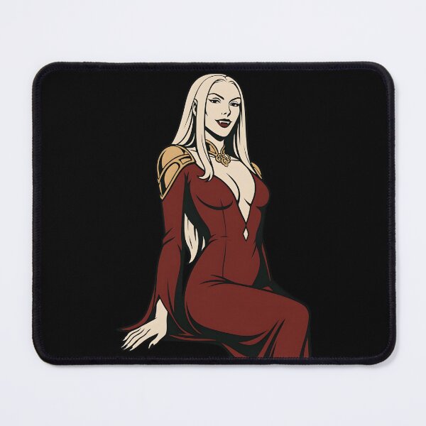 Aperçu de l'œuvre Autocollant Carmilla Castlevania Netflix Fanart – Art vectoriel de la reine vampire gothique sombre créée et vendue par WAUZ.