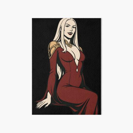 Item preview, Carmilla Castlevania Netflix Fanart Sticker – Dark Gothic Vampire Queen Vector Art designed and sold by WAUZ.